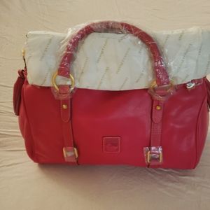 Dooney & Bourke Medium Fuschia Satchel